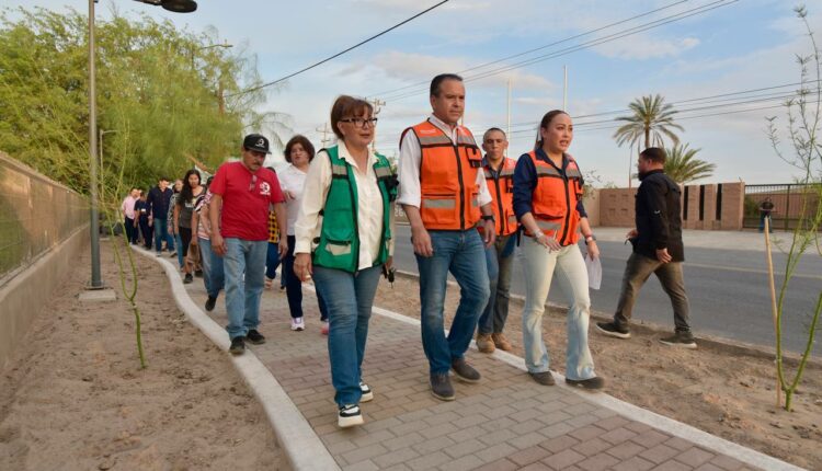 Verifican Toño Astiazarán Y Residentes Del Norponiente Avance Del Parque Lineal Lázaro Cárdenas1