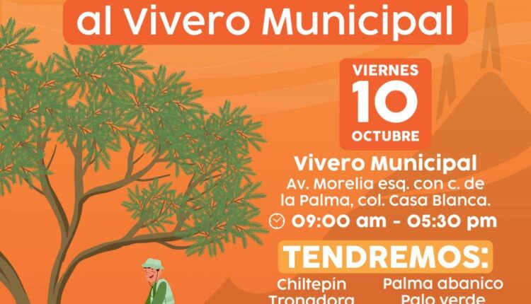 Ayuntamiento de Hermosillo entregará árboles nativos.